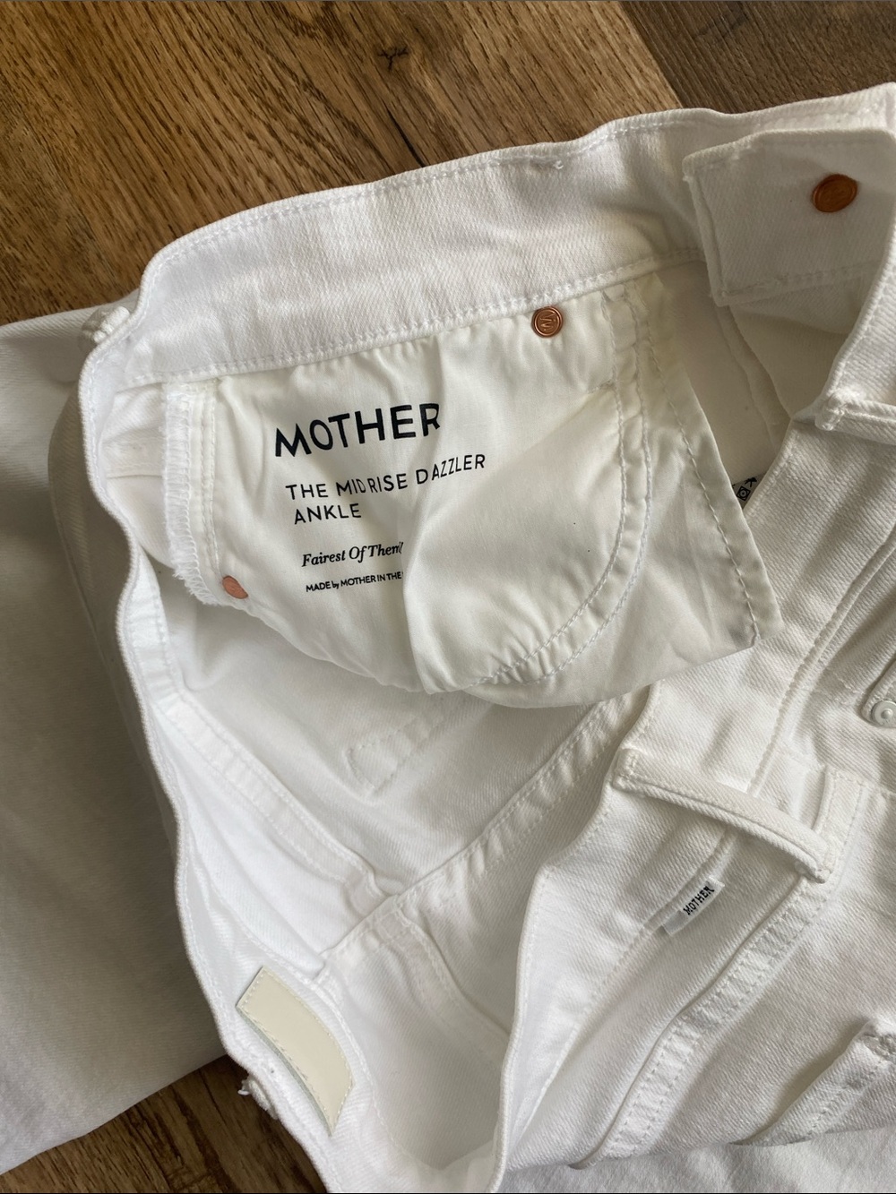 Mother Mid Rise Dazzler Ankle Womens 29 - Picture 7 of 7